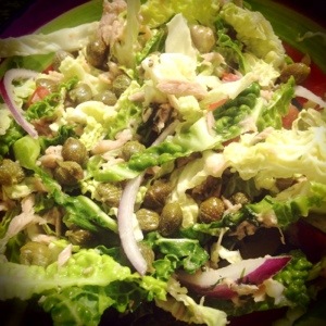 tuna cabbage salad