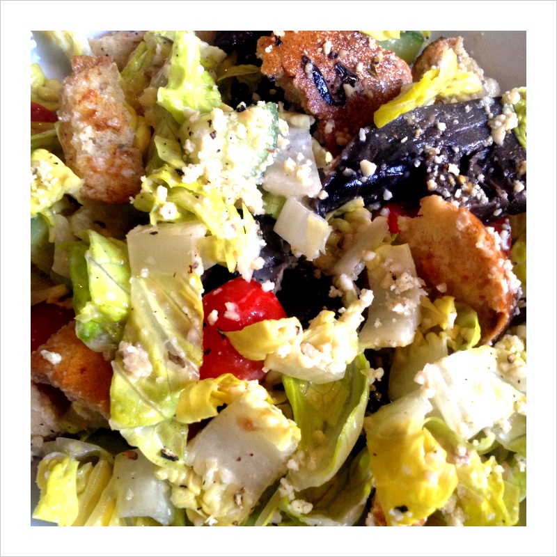 Portobello Caesar Salad