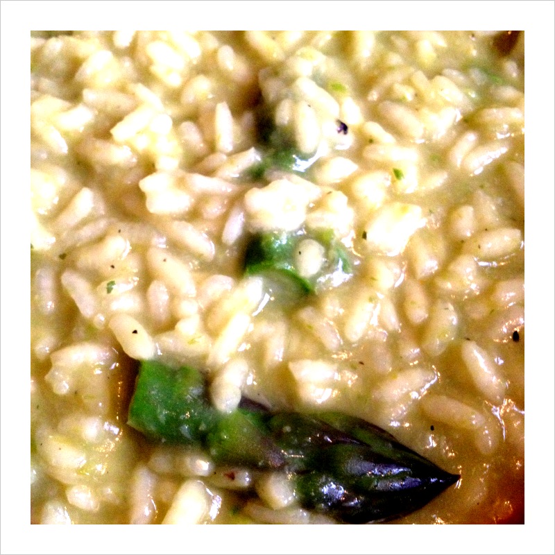 Asparagus Risotto for Meatless Monday