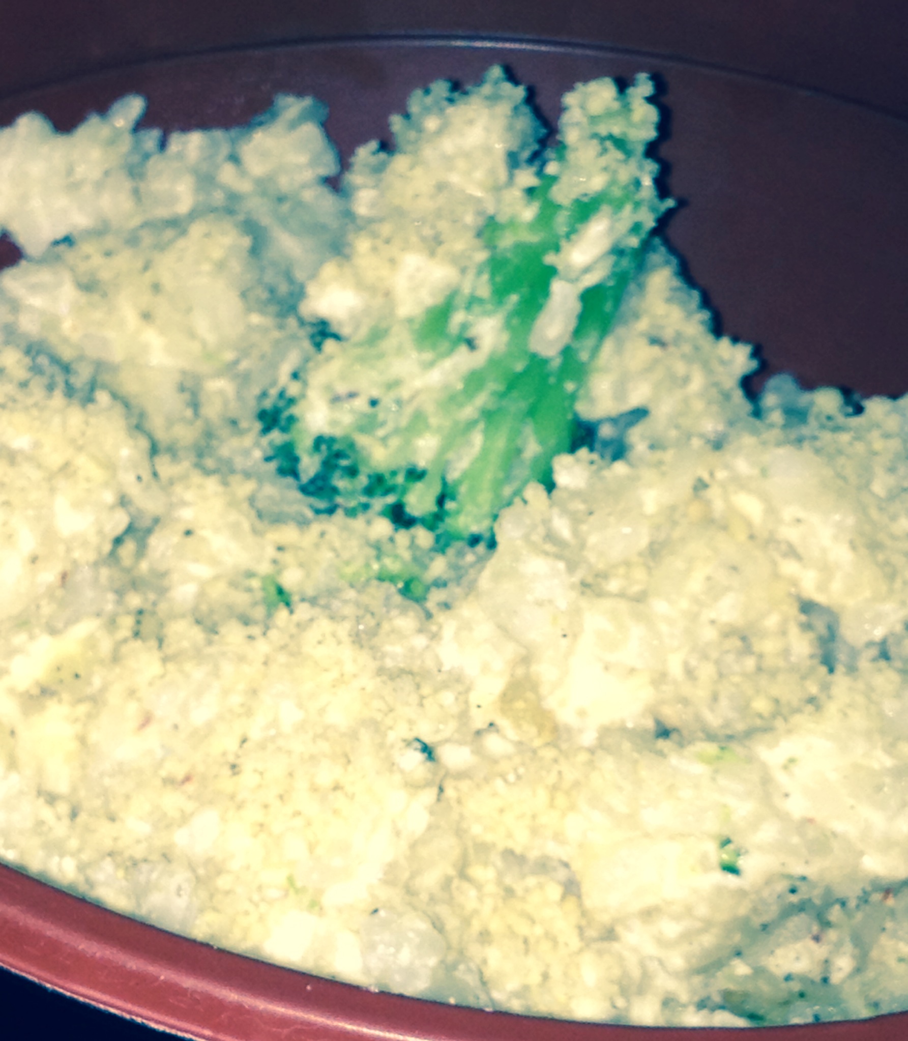Broccoli “Cheesy” Rice