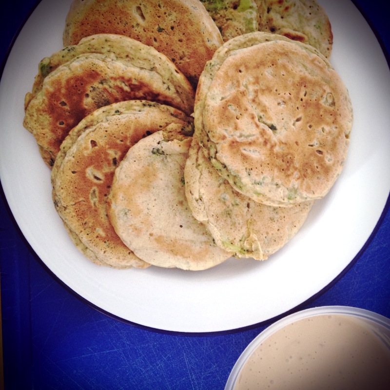 broccoli pancakes