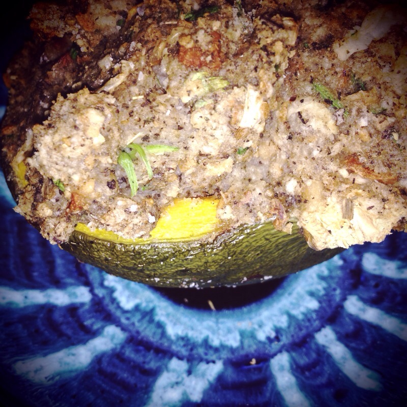 Easiest stuffed squash
